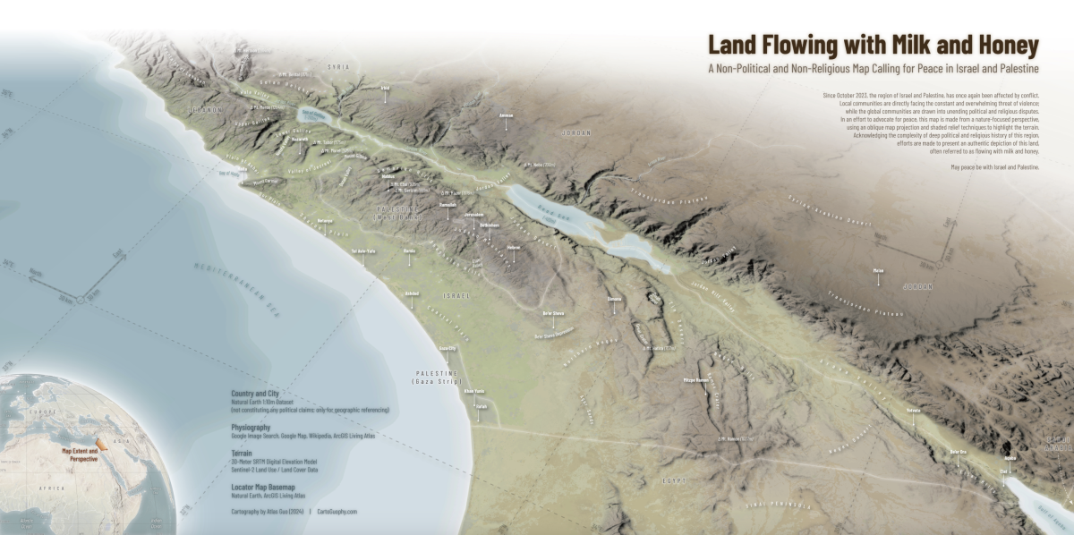 A screenshot of the "Land of Milk and Honey" Map by Atlas Guo